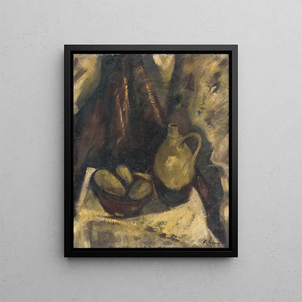 Zolo Palugyay - Still Life with Potatoes and a Jug.webp