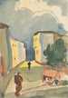 Zwei Fußgänger - Zolo Palugyay — Ansicht des Kunstwerks