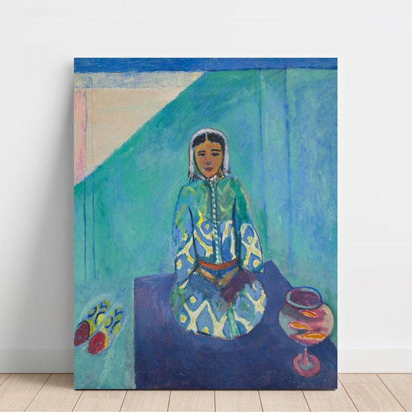 Reproduktion des Gemäldes Zorah auf der Terrasse von Henri Matisse