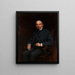Portrait de Florian Ziemiakowski - Zygmunt Ajdukiewicz — gerahmtes Bild an der Wand