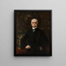 Portrait von Antoni Strzaecki - Zygmunt Strzałecki — gerahmtes Bild an der Wand