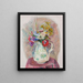 Anemonen - Zygmunt Waliszewski — gerahmtes Bild an der Wand