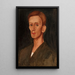 Portrait von Józef Czapski - Zygmunt Waliszewski — gerahmtes Bild an der Wand