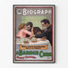 Vintage-Poster A Barber Cure - Retro-Wanddekoration