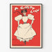 Vintage-Poster A Gaiety Girl - Retro-Wanddekoration