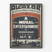 Vintage-Poster Theater A Moral Entertainment von Alcazar