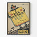 Vintage-Poster A Moral Entertainment - Wanddekoration für amerikanisches Theater