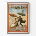 Vintage-Poster Wanddekoration The Air Ship - Musical