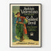 Vintage-Poster A Sainted Devil mit Rudolph Valentino