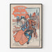 Vintage-Poster A Song of Long Ago - Retro-Musik-Wanddekoration