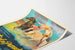 Vintage-Poster A Thief in Paradise - Illustration für Reitpolo