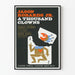 Vintage-Poster A Thousand Clowns - Moderne Theater-Wanddekoration