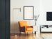 Wandposter Herz in Sanftheit - Minimalistisches Design