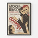 Vintage-Poster für Theaterkomödie A Touch of Brimstone
