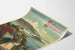 Vintage-Schweizer Poster Durch den Jura - Eisenbahn-Wanddekoration