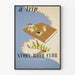 Vintage-Poster A Trip Around The World - Story Hour Club