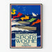 Vintage-Poster Abtei Sportwoche 1912 – Nautische Wanddekoration