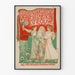 Vintage-Poster zum feministischen Engagement als Wanddekoration