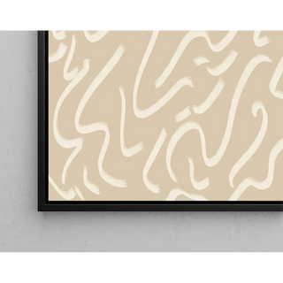 Tableau Bohème - Beige Träumerei | Kunstdruck Wanddekoration Bild Kopie