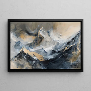 Abstrakte Tafel – Mineralische Erhebung