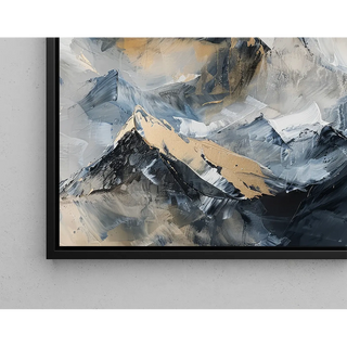 Abstrakte Tafel – Mineralische Erhebung