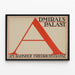 Vintage-Poster Admirals-Palast Friedrichstraße Berlin — gerahmtes Bild an der Wand