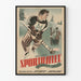 Vintage-Film-Poster Sportowiec für Wanddekoration