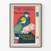 Jugendstil-Poster von Wilhelm Hoffmann – Vintage-Wanddekoration