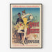 Vintage-Poster Der Liebhaber der Tänzerinnen von Félicien Champsaur