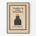 Vintage-Werbeplakat Tanel's Prima Indiano