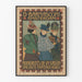 Vintage-Poster Wanddekoration Ladenbekleidung D. Barnasconi Amsterdam