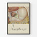 Vintage-Medizinposter Luftschlucken anatomische Illustration