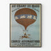 Vintage-Poster Flugkurs zu Pferd - Champ de Mars 1850