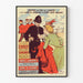 Vintage-Poster Westbahn Paris-London