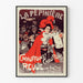 Vintage-Poster für Konzert La Pépinière - Chauffons Chauffons Revue