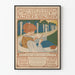 Vintage-Illustrationsposter Vorlesung Hermann Seemann