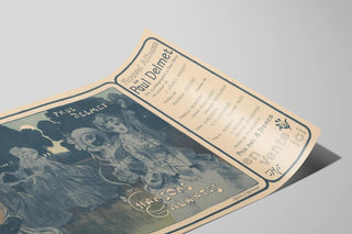 affiche-voor-chansons-galantes-door-paul-delmet