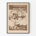 Vintage-Poster Hoenderpark Voorburg – Tierische Wanddekoration