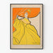Vintage-Poster 'Affichette pour Odette Dulac' im Jugendstil