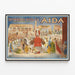 Vintage-Poster Aida - Theater- und Opernwanddekoration Artem Legrand — gerahmtes Bild an der Wand