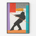 Dekoratives Poster AIGA San Francisco moderne Abstraktion