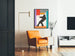 Dekoratives Poster AIGA San Francisco moderne Abstraktion