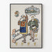 Historisches Poster Akershus Slotts Gjenreisning – Vintage Wanddekoration