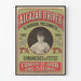 Vintage-Poster Alcazar d'Hiver Mlle Dufresny Konzert 50 Centimes