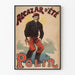 Vintage-Poster Alcazar d'Été Polin – Retro-Wanddekoration