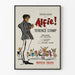 Vintage-Poster vom Theater Alfie mit Terence Stamp