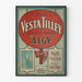 Vintage-Poster der Musical-Komödie Algy, gesungen von Vesta Tilley