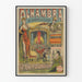 Retro-Poster Alhambra 50 Avenue de Clichy letzte Ausgabe