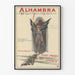 Vintage-Poster Großer Ballett The Red Shoes Alhambra
