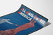 Vintage-Poster mit patriotischem Motiv „All Hail to Thee America“ mit Freiheitsstatue
